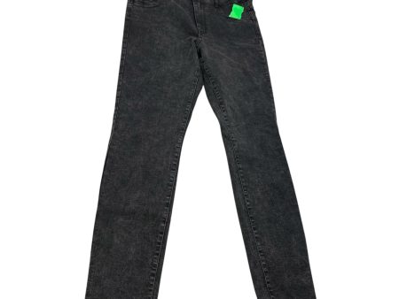 Jeans Skinny By H&m In Black Denim, Size: 14 For Sale