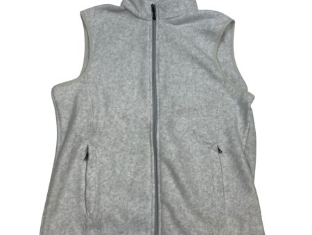 Vest Fleece By Amazon Essentials In Grey, Size: L on Sale