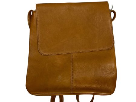 Crossbody Leather By Le Donne, Size: Medium Cheap