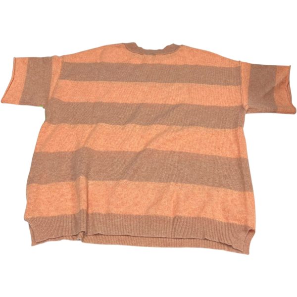 Top Short Sleeve By Free People In Orange, Size: Xs For Cheap