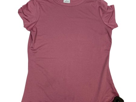 Athletic Top Short Sleeve By Gym Shark In Pink, Size: S For Cheap