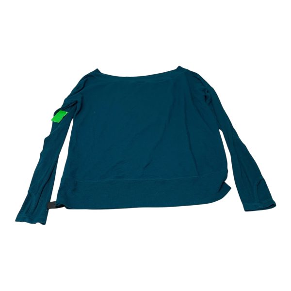 Top Long Sleeve By Athleta In Teal, Size: L Cheap