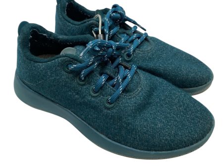 Shoes Athletic By Allbirds In Green, Size: 8 For Discount