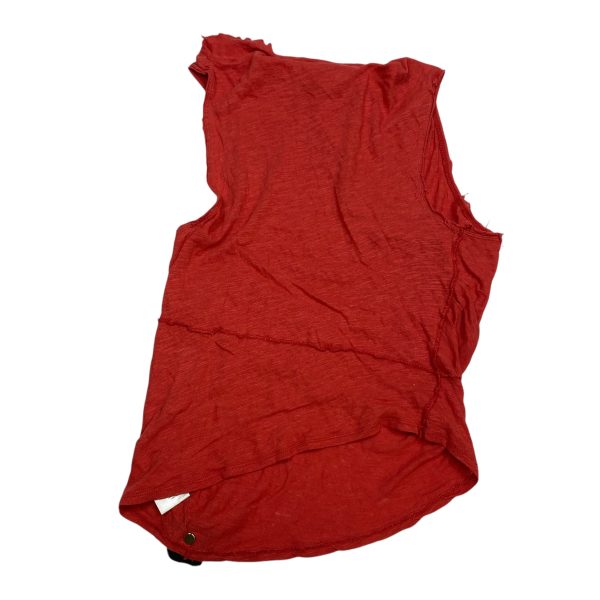 Top Sleeveless By We The Free In Orange, Size: L on Sale