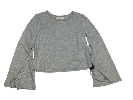 Top Long Sleeve By Project Social Tee In Grey, Size: M Supply