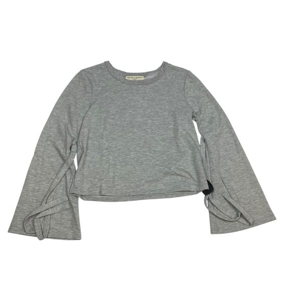 Top Long Sleeve By Project Social Tee In Grey, Size: M Supply