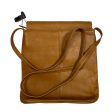 Crossbody Leather By Le Donne, Size: Medium Cheap