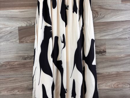 Skirt Maxi By Cme In Black & Cream, Size: 12 Hot on Sale