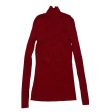 Top Long Sleeve By White House Black Market In Red, Size: S For Discount