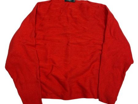 Top Long Sleeve By Lauren By Ralph Lauren In Red, Size: Xl Online Sale