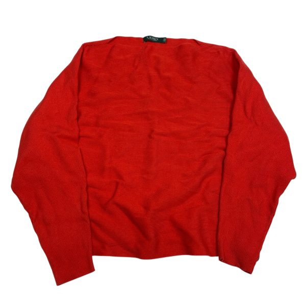 Top Long Sleeve By Lauren By Ralph Lauren In Red, Size: Xl Online Sale