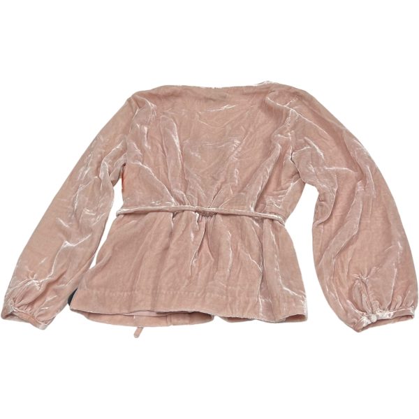 Top Long Sleeve By J. Crew In Pink, Size: M For Sale