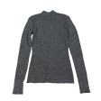 Top Long Sleeve By H&m In Grey, Size: M Cheap