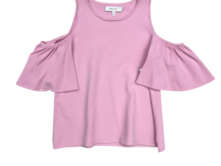 Top Short Sleeve Designer By Milly In Pink, Size: S Online Sale