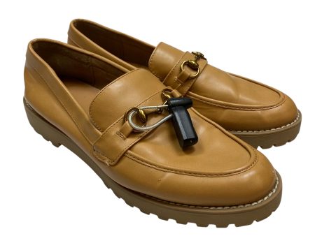 Shoes Flats By A New Day In Tan, Size: 9.5 Supply