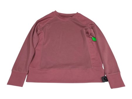 Athletic Sweatshirt Crewneck By Gaiam In Pink, Size: S Sale