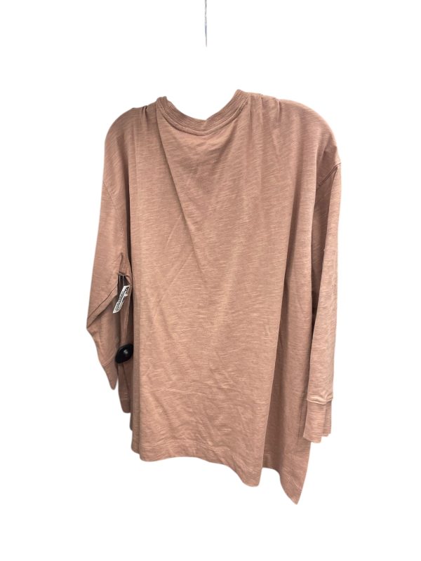 Top Long Sleeve By Old Navy In Brown, Size: M For Sale