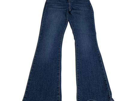 Jeans Boot Cut By Levis Signature In Blue Denim, Size: 4 For Discount