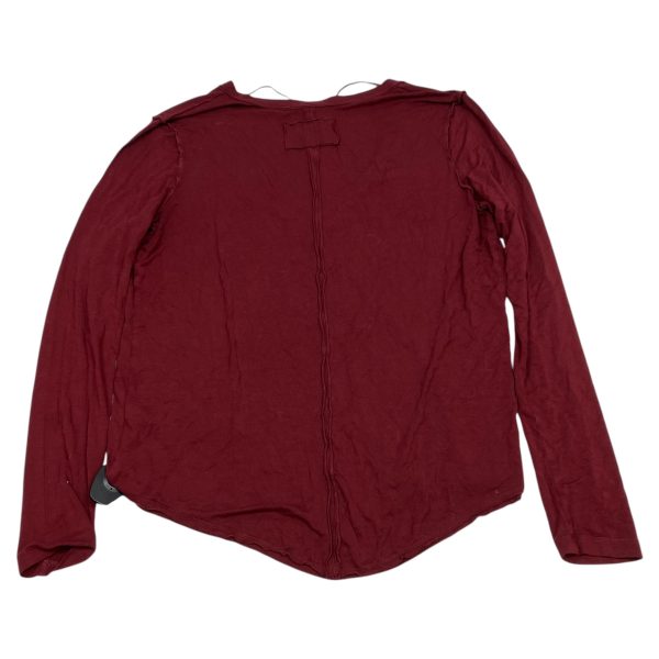 Top Long Sleeve By We The Free In Red, Size: L Discount