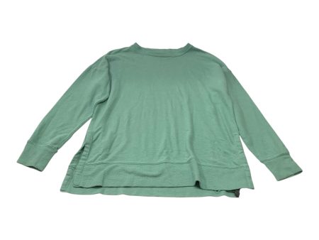 Top Long Sleeve By Versona In Green, Size: L Sale