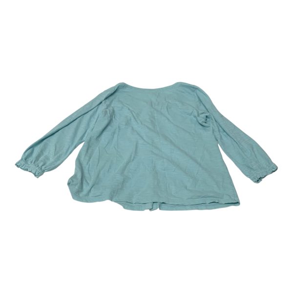 Top Long Sleeve By J. Jill In Blue, Size: Xsp For Discount