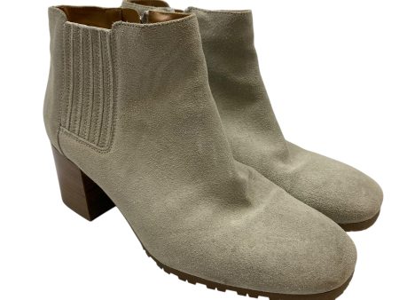 Boots Ankle Heels By Aquatalia In Grey, Size: 6 Fashion