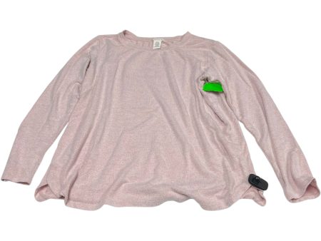 Top Long Sleeve By Matty M In Pink, Size: Xl Supply