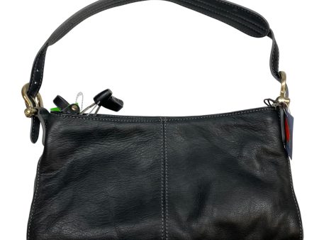 Handbag Leather By Liz Claiborne, Size: Small Cheap