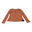 Top Long Sleeve By Clothes Mentor In Orange, Size: S Discount