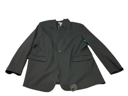 Blazer By H&m In Black, Size: L Online Sale