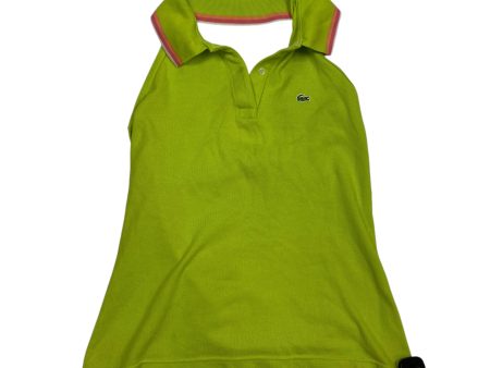 Top Sleeveless By Lacoste In Green, Size: S on Sale