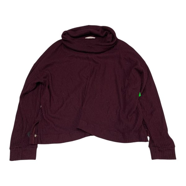 Top Long Sleeve By Lush In Purple, Size: M Online now