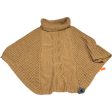 Poncho By Clothes Mentor In Brown, Size: 3x For Discount