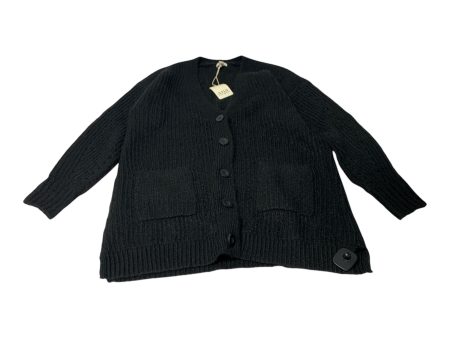 Sweater Cardigan By Ana In Black, Size: M on Sale