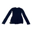 Top Long Sleeve By Ingrid & Isabel In Blue, Size: Xs Fashion