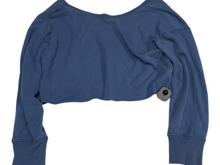 Top Long Sleeve By Aerie In Blue, Size: L Discount