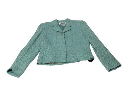 Blazer By Carlisle In Blue & Green, Size: S Cheap