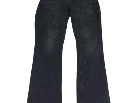 Jeans Straight By Cabi In Black Denim, Size: 12 Online