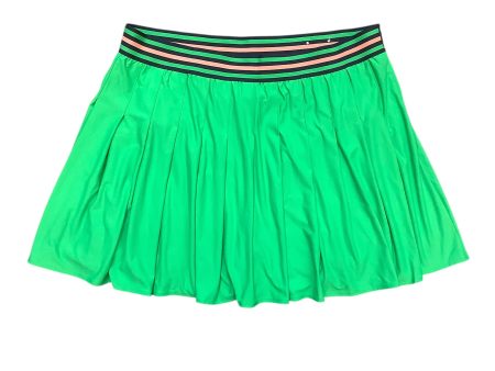 Athletic Skirt By Livi Active In Green, Size: 22 Discount