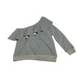 Sweatshirt Crewneck By Vestique In Grey, Size: M Discount