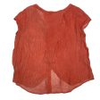 Top Short Sleeve By We The Free In Orange, Size: Xs Online