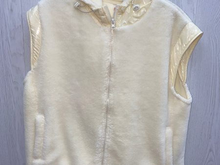 Vest Fleece By Mono B In Pale Yellow, Size: S Online Hot Sale