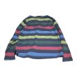 Top Long Sleeve By Croft And Barrow In Striped Pattern, Size: L Hot on Sale