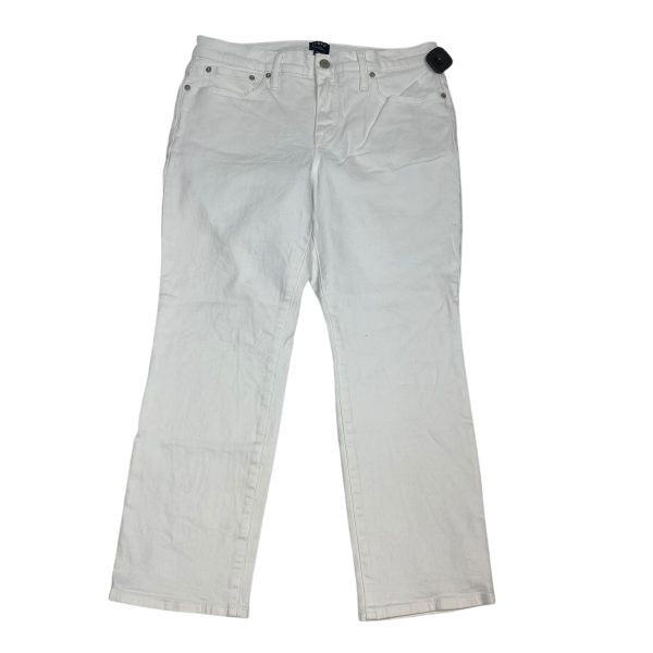 Jeans Boyfriend By J. Crew In White Denim, Size: 8p For Discount