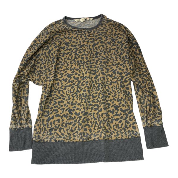 Top Long Sleeve By Vanilla Star In Animal Print, Size: Xs Fashion