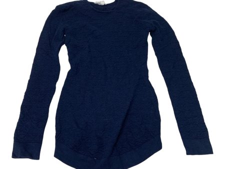 Top Long Sleeve By Ingrid & Isabel In Blue, Size: Xs Fashion