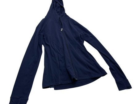 Athletic Jacket By Tek Gear In Navy, Size: M on Sale