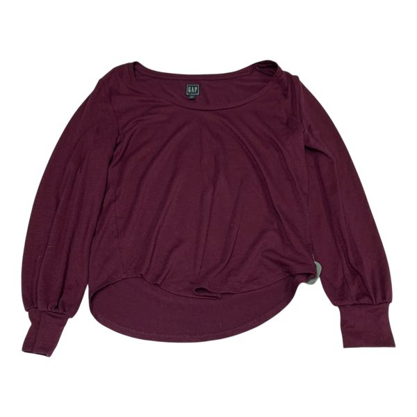 Top Long Sleeve By Gap In Purple, Size: S For Sale