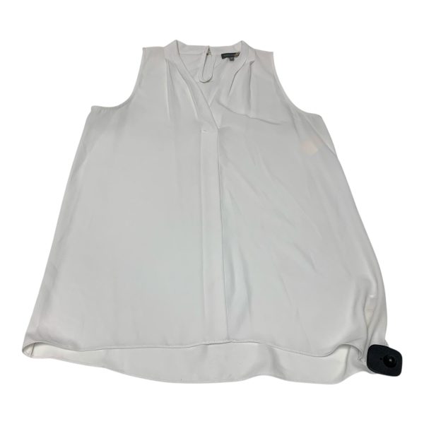 Top Sleeveless By Vince Camuto In White, Size: M Discount