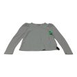 Top Long Sleeve By Philosophy In Grey, Size: M Supply